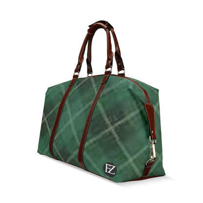 fz plaid travel bag flight bag(model 1643)
