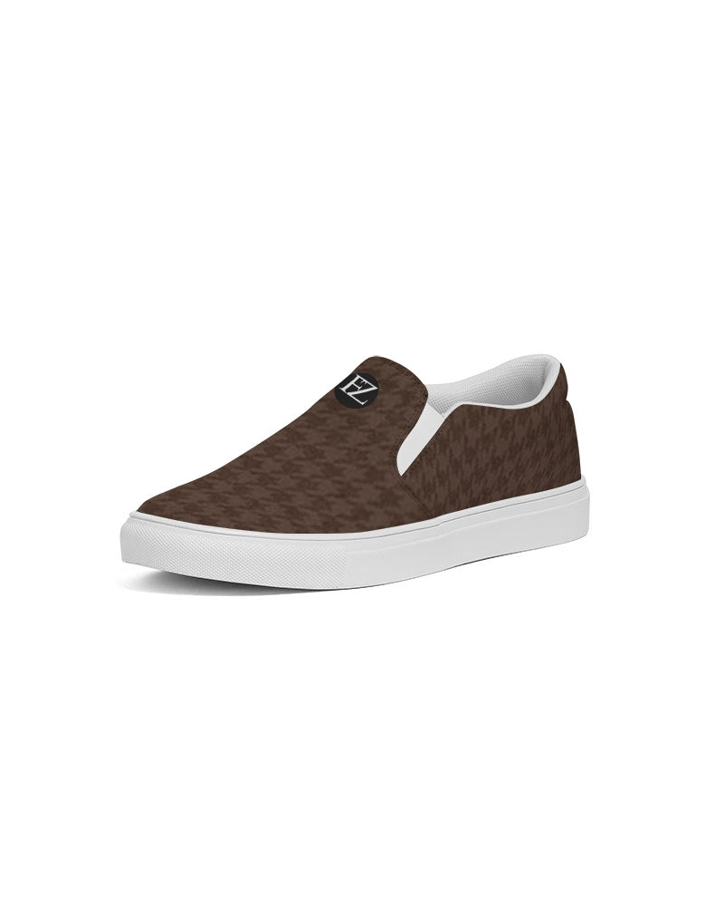 fz plaid women's slip-on canvas shoe