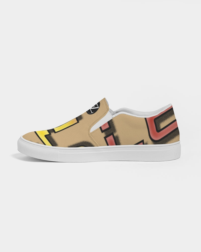 grounded flite women's slip-on canvas shoe