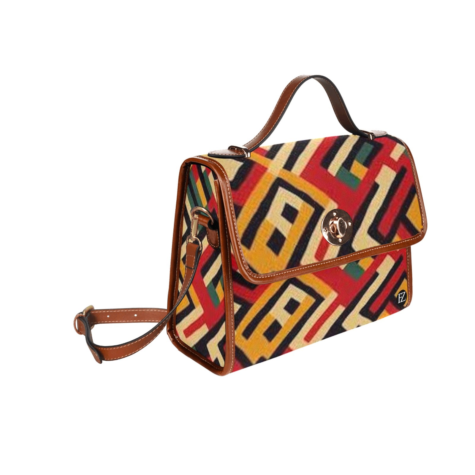 FZ AFRICAN PRINT HANDBAG 1 - FZwear