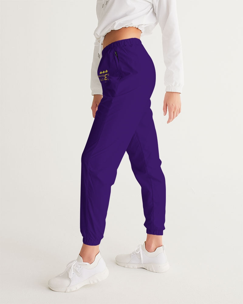 purple flite reloaded women's track pants