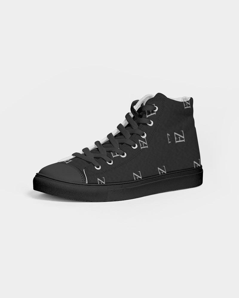 FZ ORIGINAL ZONE Men's Hightop Canvas Shoe - Black - FZwear