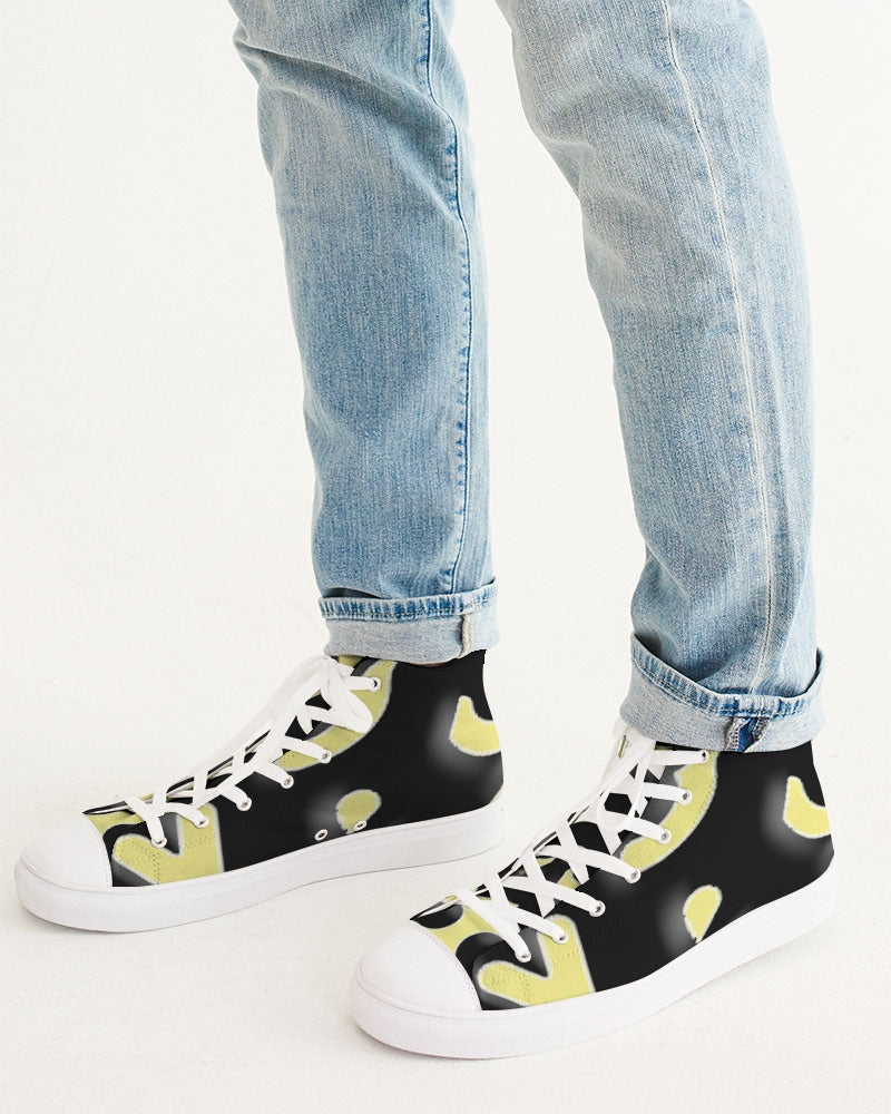 fz mango men's hightop canvas shoe