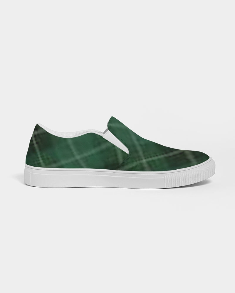 fzwear plaid women's slip-on canvas shoe