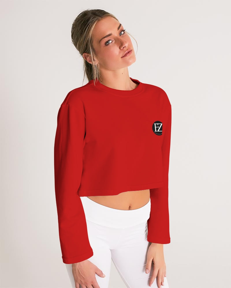 fire flite women's cropped sweatshirt