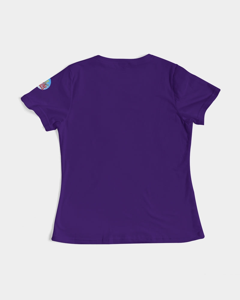 purple flite women's tee