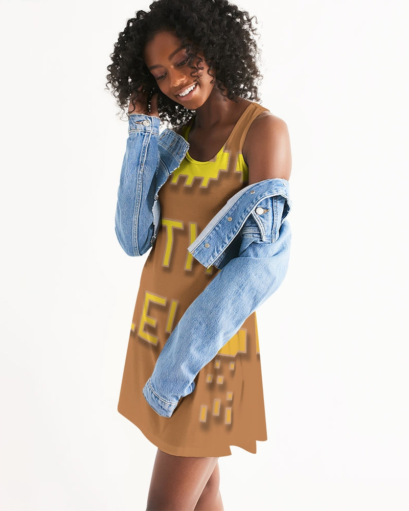 tan flite women's racerback dress