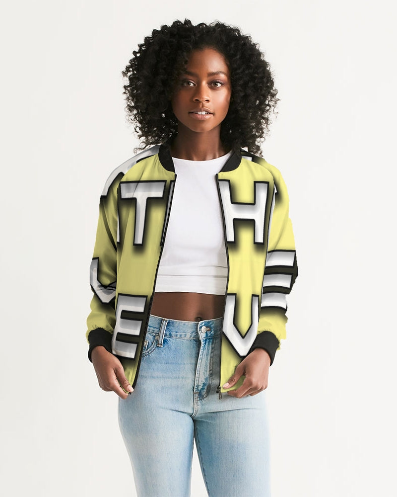 fz mango women's bomber jacket