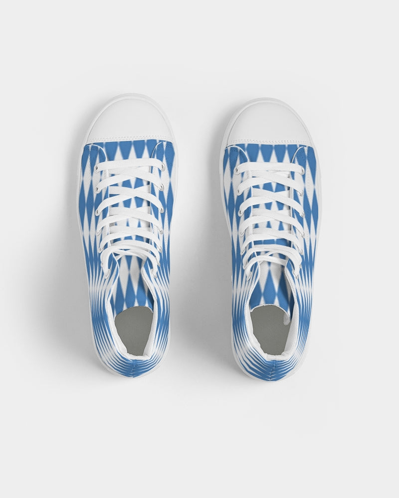 fz diamond zone men's hightop canvas shoe