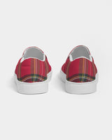 fz plaid too women's slip-on canvas shoe