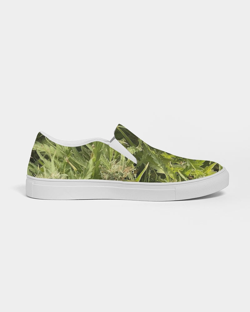 fz weed zone women's slip-on canvas shoe