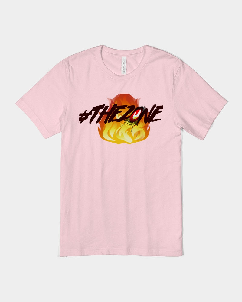 the zone unisex jersey tee | b&c