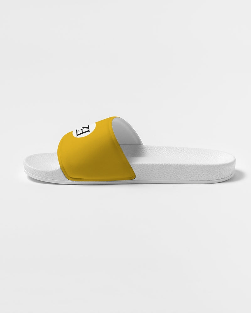 yellow zone women's slide sandal