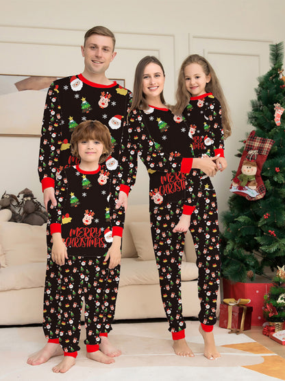 FZ Men's Santa Claus printed christmas wear pajamas (dad style)