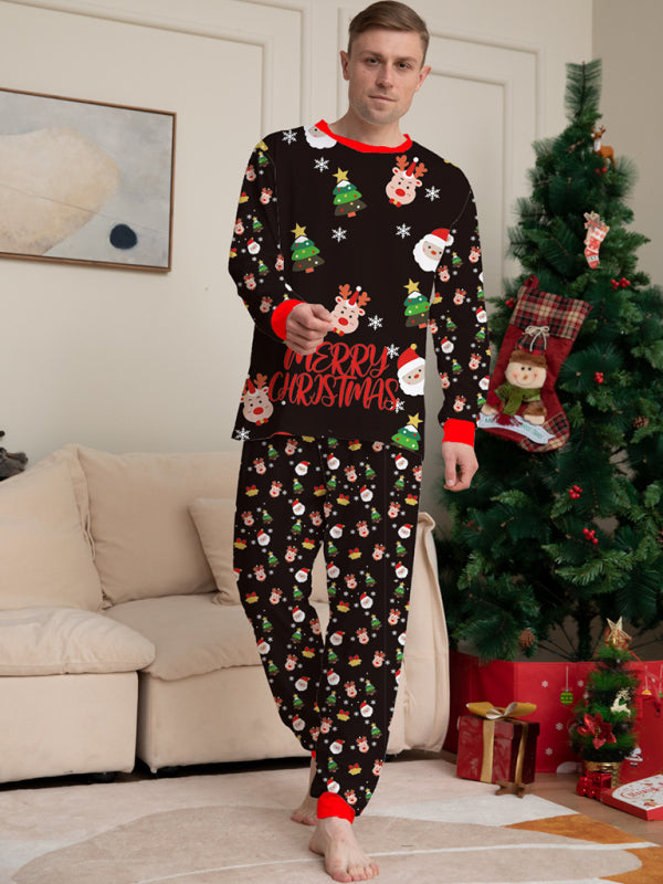 FZ Men's Santa Claus printed christmas wear pajamas (dad style) - FZwear