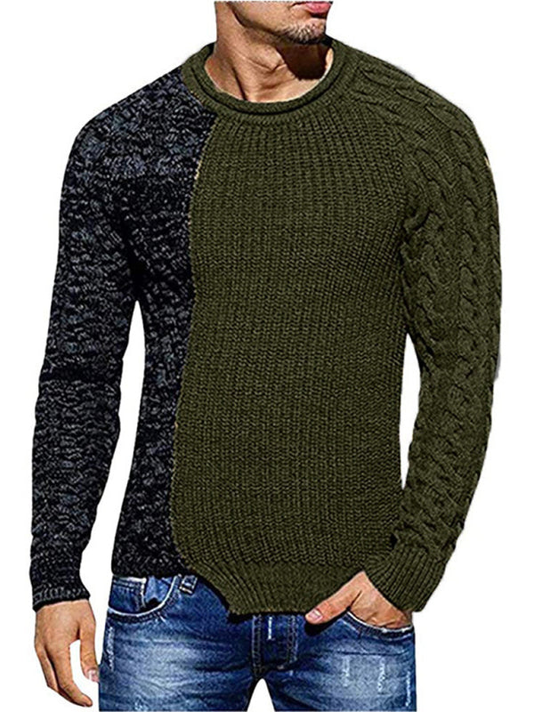 FZ Men's long sleeve knitted slim sweater top - FZwear
