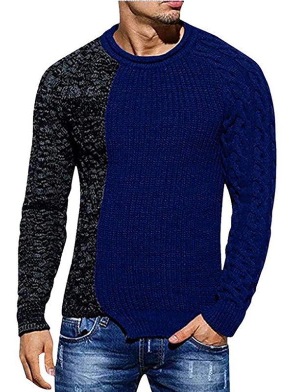 FZ Men's long sleeve knitted slim sweater top - FZwear