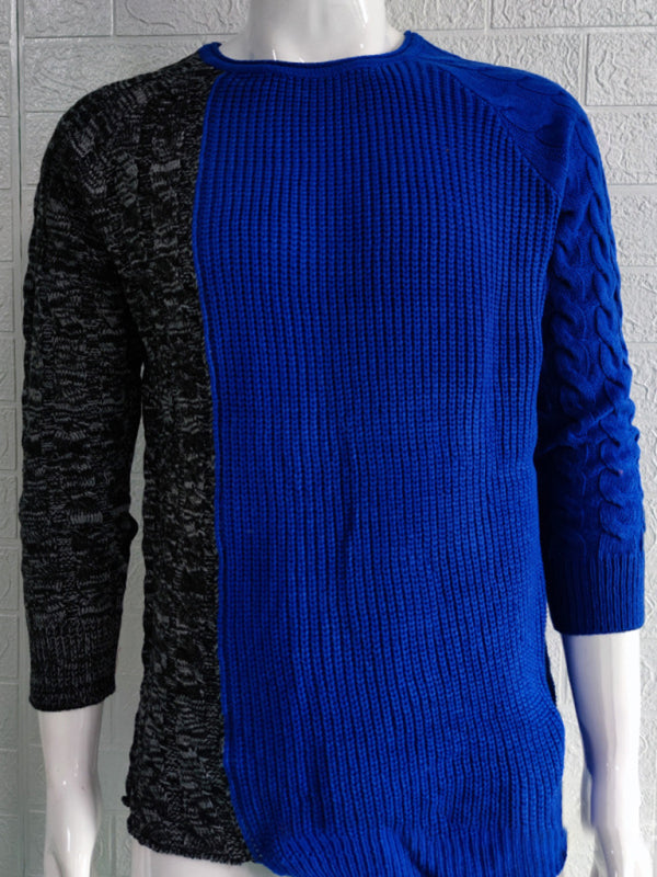 FZ Men's long sleeve knitted slim sweater top - FZwear