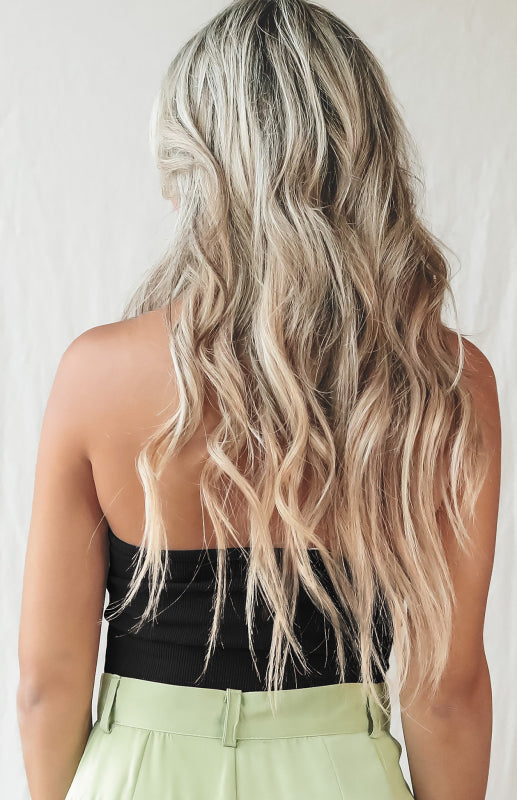 women's solid color sexy women's halter tank top