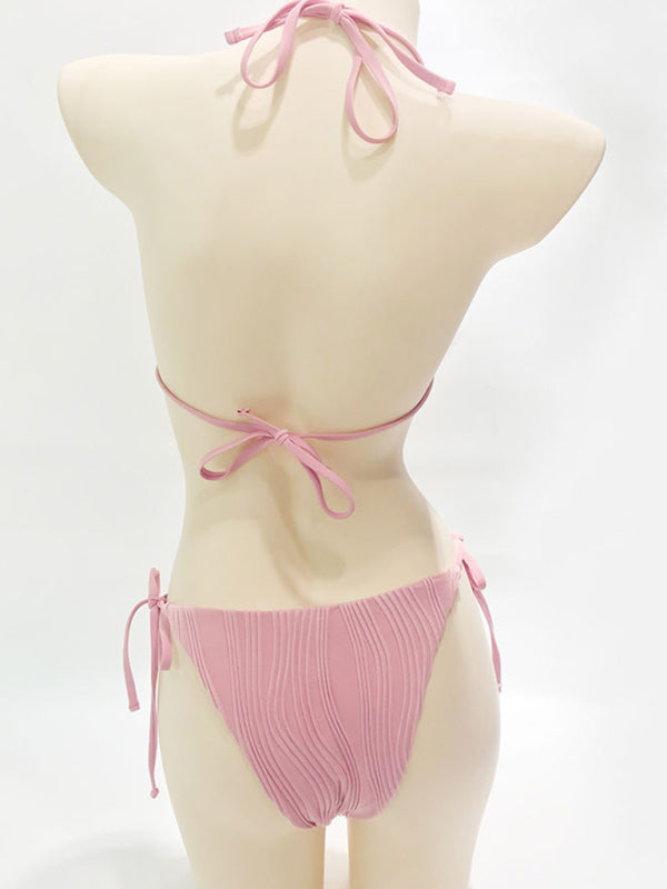 FZ Women's two-piece strappy bikini swimsuit