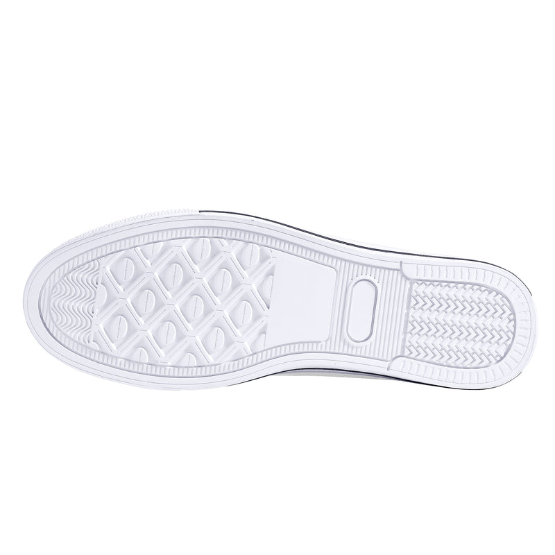 FZ Women's Lightweight White Tongue Canvas Shoes - FZwear