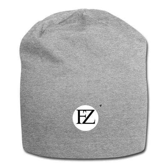 fz unisex jersey beanie hat heather gray