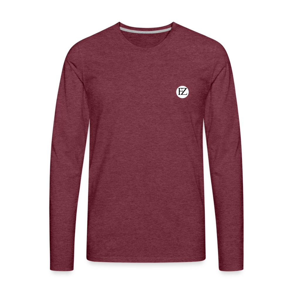 FZ Men's Premium Tee - heather burgundy